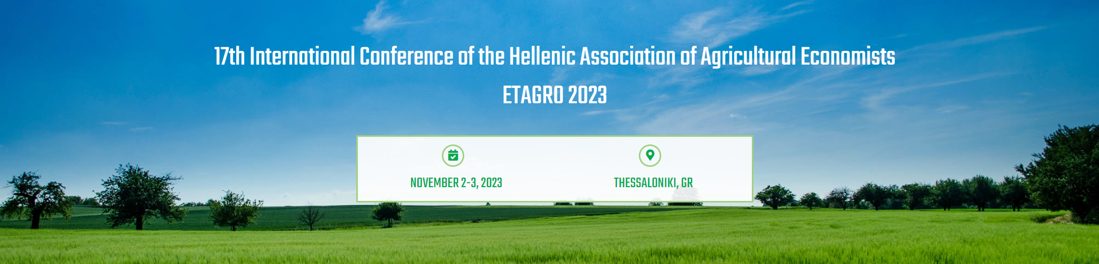 You are currently viewing Participation in ETAGRO 2023 Conference in Thessaloniki (ALLIANCE)