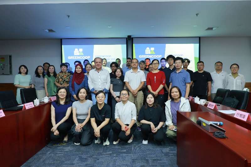 Group photograph of the participants of the International Academic Conference on Smart Agriculture and Green Development at CAAS, Beijing